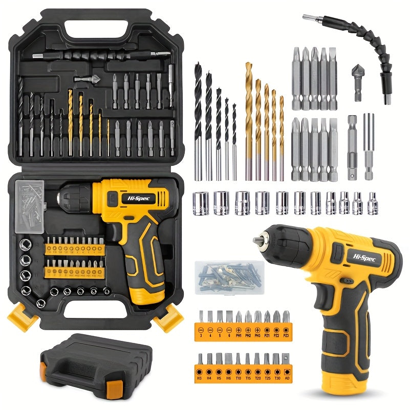 Electric Repair Tool Kit with 8V Cordless Driver